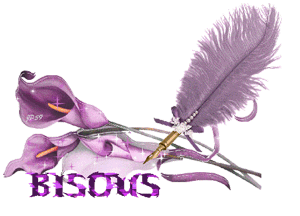 bisous plume